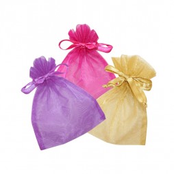 small silk bolsas drawstring